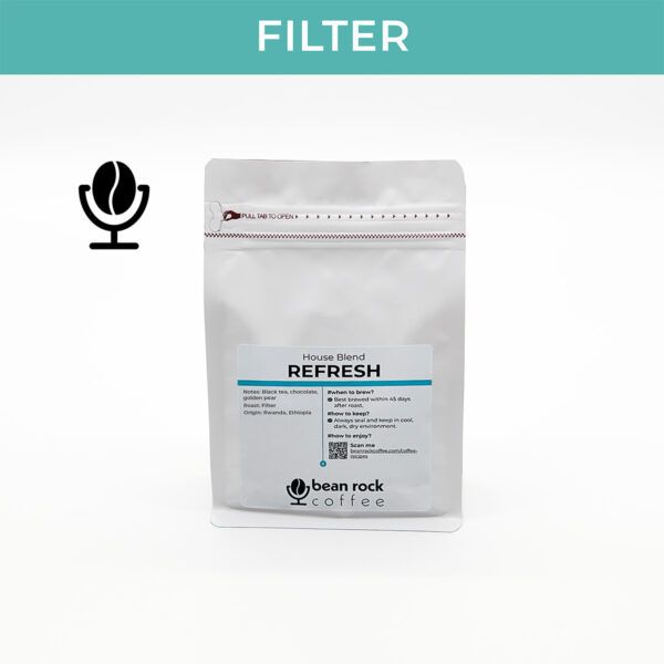 Refresh: Rwanda and Ethiopia House Blend Filter Coffee