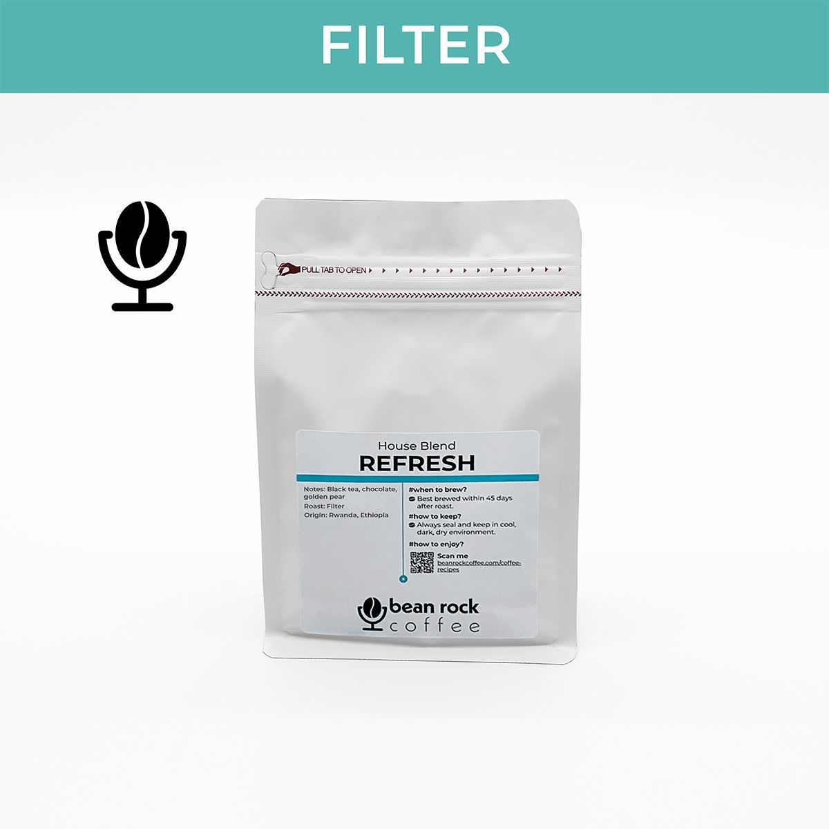 Refresh: Rwanda and Ethiopia House Blend Filter Coffee