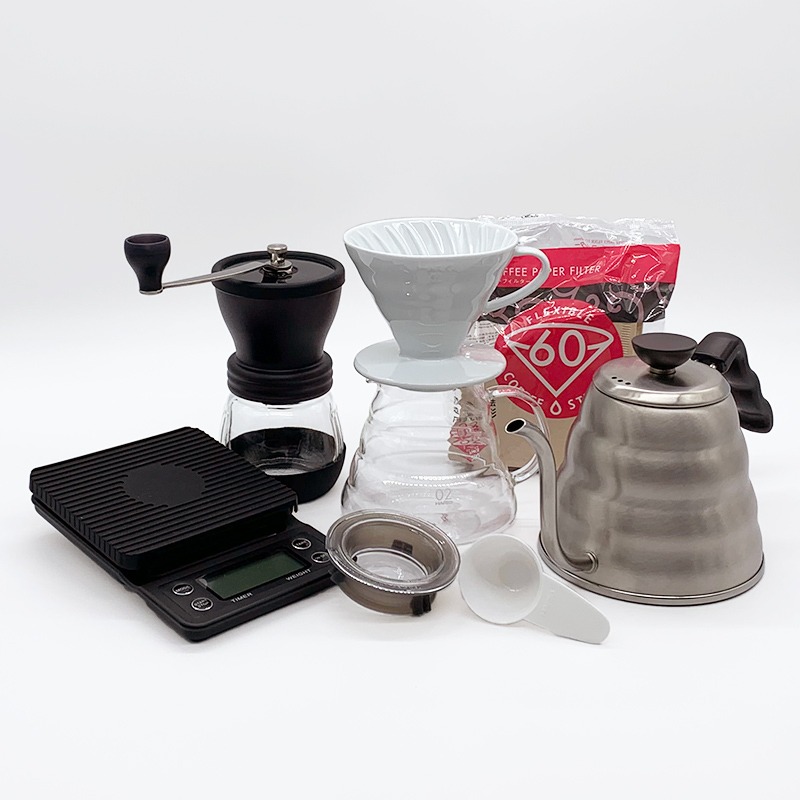 Hario V60 Pour-Over Coffee Maker Kit
