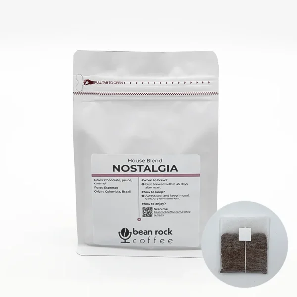 coffee trial nostalgia coffee bag