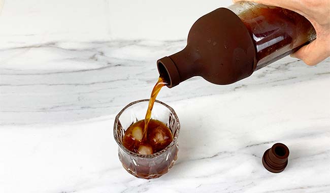 enjoy your cold brew coffee with ice